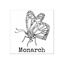 Monarch Butterfly Monograma