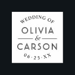 Carimbo De Borracha Monograma Personalizado de Casamento Redondo Moder<br><div class="desc">O elegante carimbo de borracha para casamento apresenta um monograma personalizado "casamento de" em forma redonda e moderna,  com os nomes da noiva e do noivo em texto listrado chic com um e comercial e data de casamento.</div>