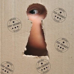 Carimbo De Borracha Monograma SECRETO SUPERIOR