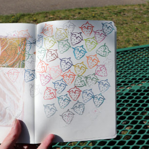 Carimbo De Borracha Morango