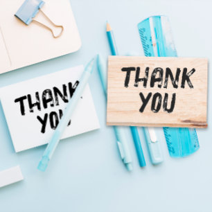 Carimbo De Borracha Muito angustiado Obrigado