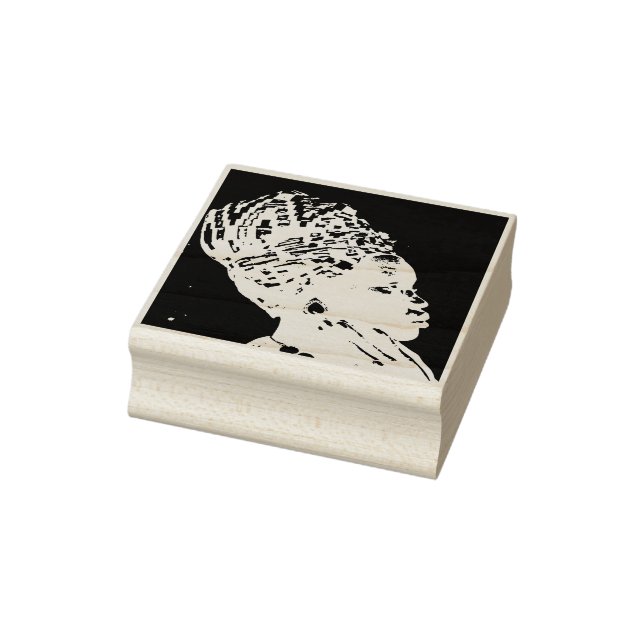 Carimbo De Borracha Mulher Africana Beatista (Carimbo)