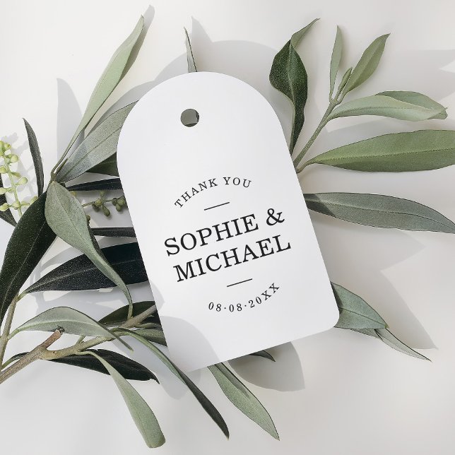 Carimbo De Borracha Na moda Modern Casal Obrigado (Criador carregado)