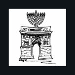 Carimbo De Borracha New York Hanukkah NYC Washington Square Menorah<br><div class="desc">O selo de borracha apresenta uma ilustração original do Washington Square Arch da NYC,  "vestido" com uma menorah para o feriado de Chanucá. Não vê o que está procurando? Precisa de ajuda para a personalização? Clique em "contate este designer" para criar algo apenas para você!</div>