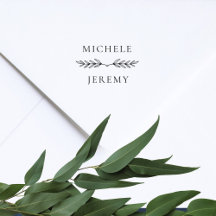 Noiva Elegante e Botânica de Casamento de Groom