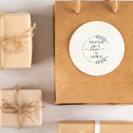 Carimbo De Borracha Nome personalizado desenhado à mão elegante feito 