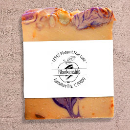 Carimbo De Borracha Nome personalizado do endereço de ida e volta do A