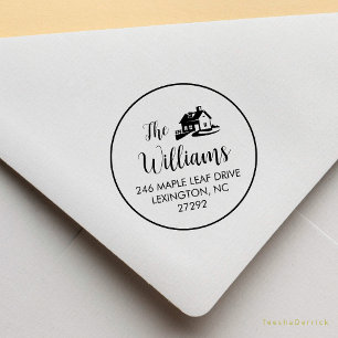 Carimbo De Borracha Nosso Novo Anúncio da Casa Devolver Discurso