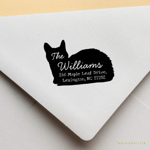 Carimbo De Borracha Nosso Novo Anúncio da Casa - Endereço de Devolução