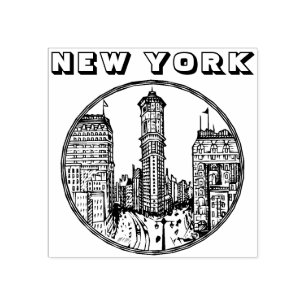 Carimbo De Borracha Nova Iorque Sibley Triangle Construção de Borrac