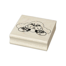 Carimbo De Borracha Números de Bebês