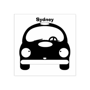 Carimbo De Borracha Óculos de desenho animado de kawaii, bonitos