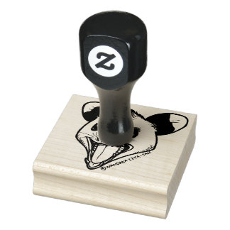 Carimbo De Borracha Opossum "AHHH"