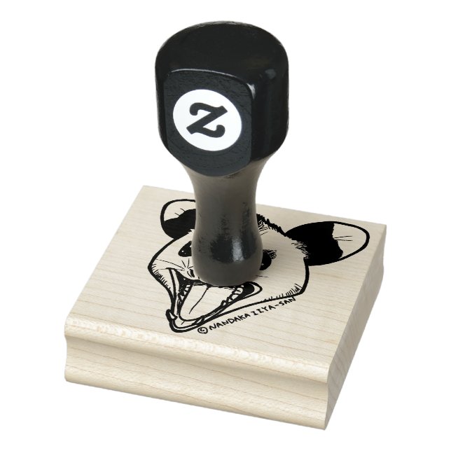 Carimbo De Borracha Opossum "AHHH" (Carimbo)