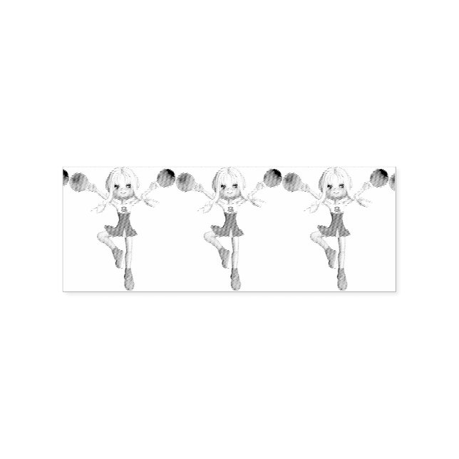 Carimbo De Borracha Os cheerleaderes vão aplaudir Thunder_Cove (Impressão)