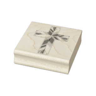 CARIMBO DE BORRACHA OURO HOLY CROSS