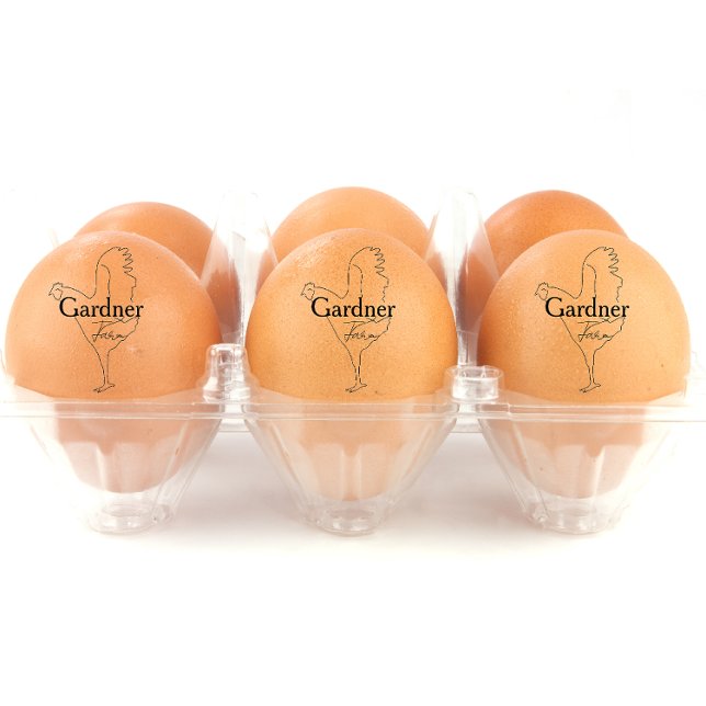 Carimbo De Borracha Ovo de Nome do Lápis Personalizado (Personalized egg stamp)