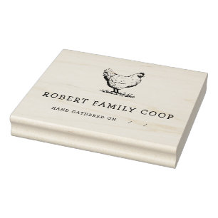 Carimbo De Borracha Ovos Frescos com Marca Personalizada Cartonagens