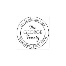 Carimbo De Borracha Padrão | Crie pessoal