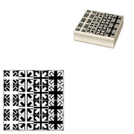 Carimbo De Borracha Padrão Cruzado Cristão 2