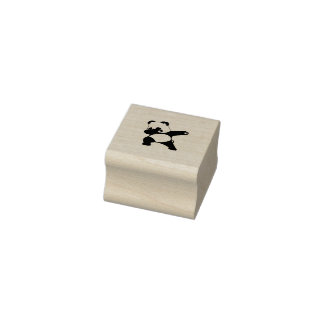 Carimbo De Borracha Panda Dabbing