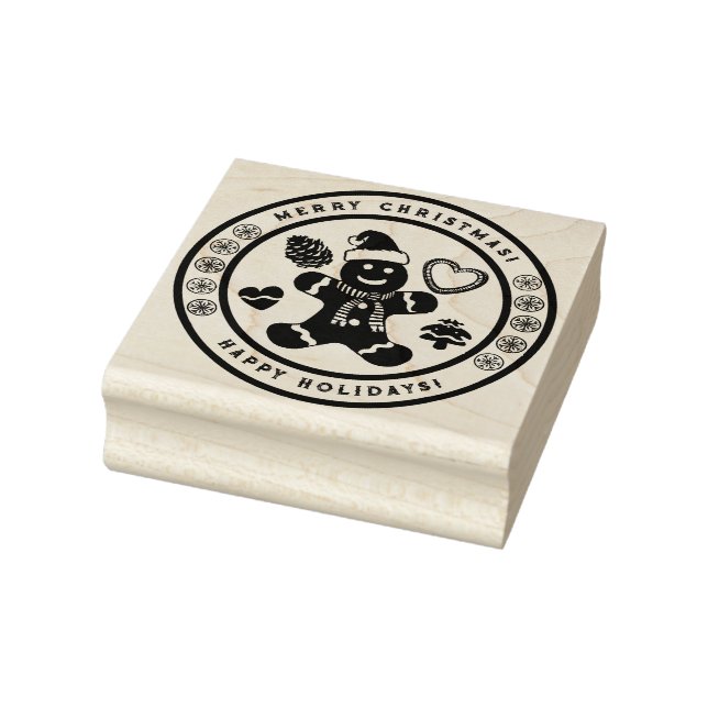 Carimbo De Borracha Pão de Natal (Carimbo)