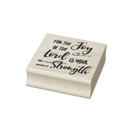 Carimbo De Borracha Para a Alegria do Senhor, Nehemiah 8:10