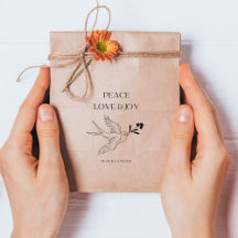 Paz Amor Alegria Fé Natal Neve Berries