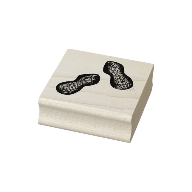 Carimbo De Borracha Peanuts de Ballpark torrados Loucos de Comida de l (Carimbo)