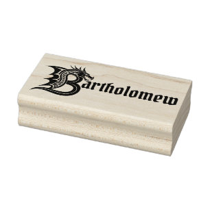 Carimbo de Borracha Personalizado B Dragon