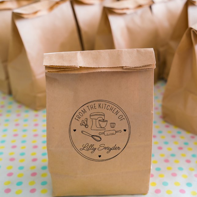 Carimbo De Borracha Personalizado da cozinha (Criador carregado)