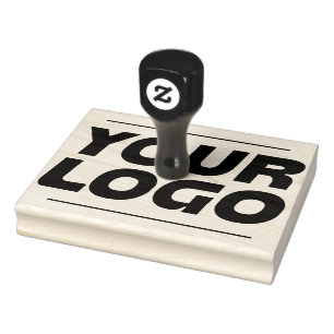 Carimbo de Borracha Personalizado de Logotipo de E