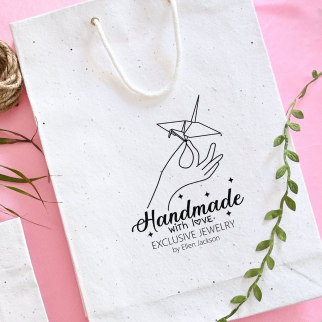 Carimbo De Borracha Personalizado Fabricado À Mão Com O Amor Grande (Criador carregado)