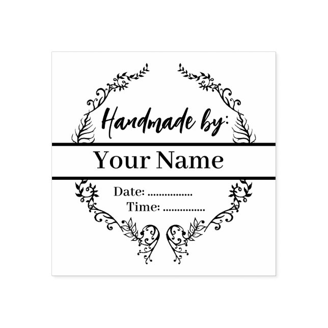 Carimbo De Borracha Personalizado Fabricado por (Impressão)