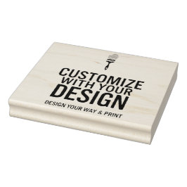 Carimbo De Borracha Personalizado Minimalista Marca da Empresa Persona