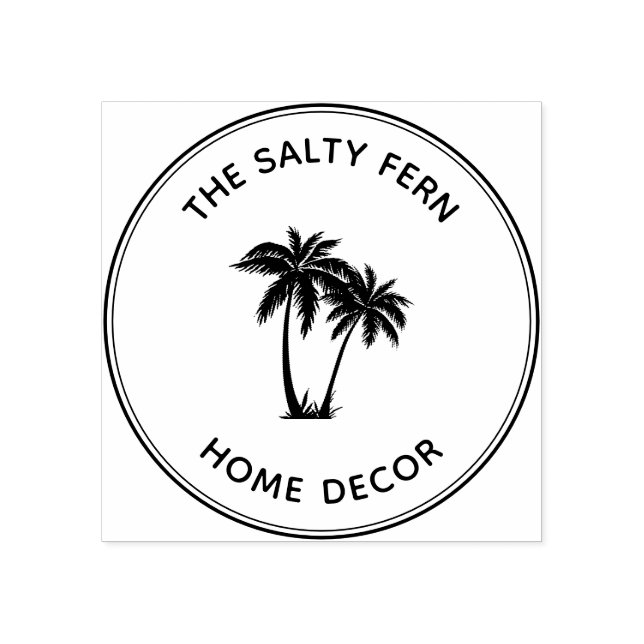 Carimbo de Borracha Personalizado Simples (Impressão)