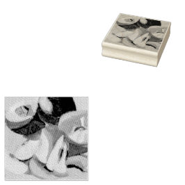 Carimbo De Borracha Pêssegos