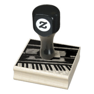Carimbo De Borracha Piano bonito