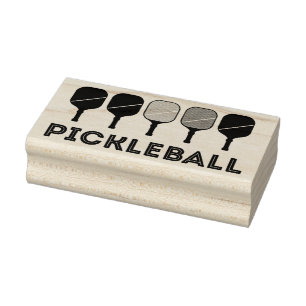 Carimbo De Borracha Picleball