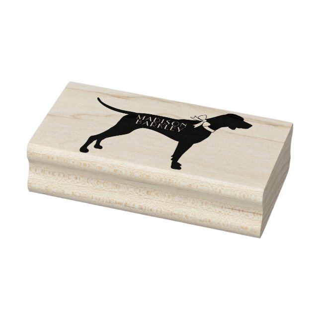 Carimbo De Borracha Pointer Dog Puppy English Setter (Carimbo)