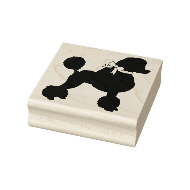 Carimbo De Borracha Poodle Dog Puppy (Carimbo)