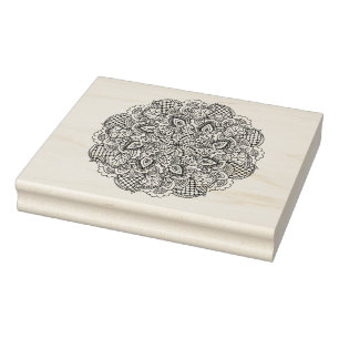 Carimbo De Borracha Porta redonda