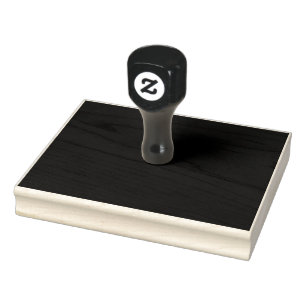 Carimbo De Borracha Preto personalizável Faça seu próprio