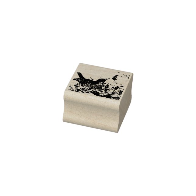 Carimbo De Borracha Primavera Robin (Carimbo)