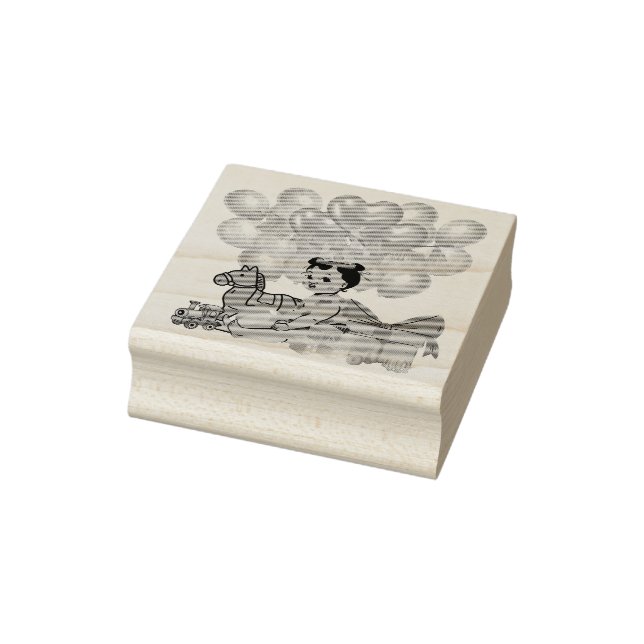 Carimbo De Borracha Princesa a Rosa (Carimbo)