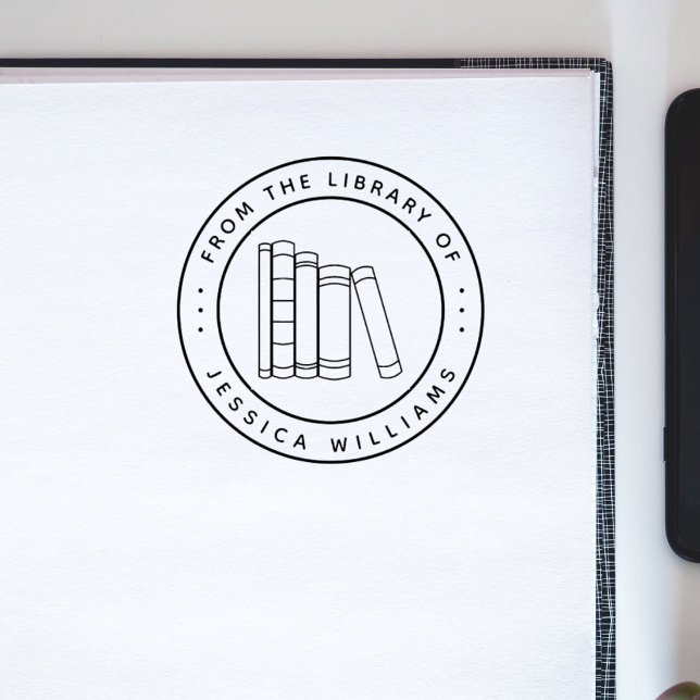 Carimbo De Borracha Professores Redondam Livro Personalizado Da Biblio (Criador carregado)