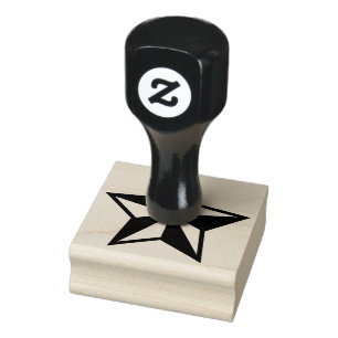 Carimbo De Borracha Projete a estrela