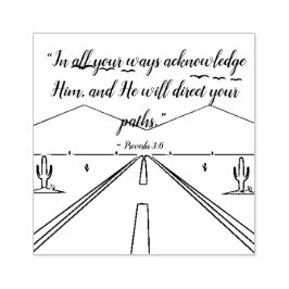 Carimbo De Borracha Promessa de Deus para sua necessidade - Provérbios