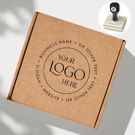 Carimbo De Borracha Promocional de Logotipo Comercial Texto Personaliz