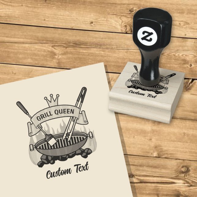 Carimbo De Borracha Rainha Grill (Criador carregado)